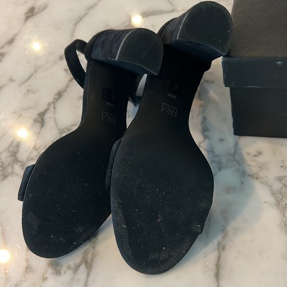 Pelle Moda Bonnie suede black sandal 9m - Picture 4 of 6